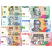 (434) ** PNew (PN162-PN168) Indonesia - 1000 - 100.000 Rupiah Year 2022 (Set of 7 Notes)
